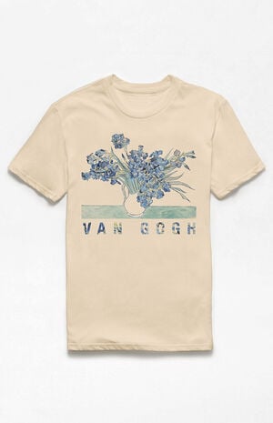 Van Gogh Blue Flowers T-Shirt image number 1