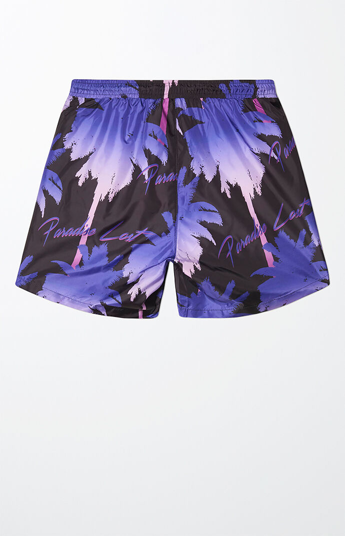 Zack Printed Swim Trunks