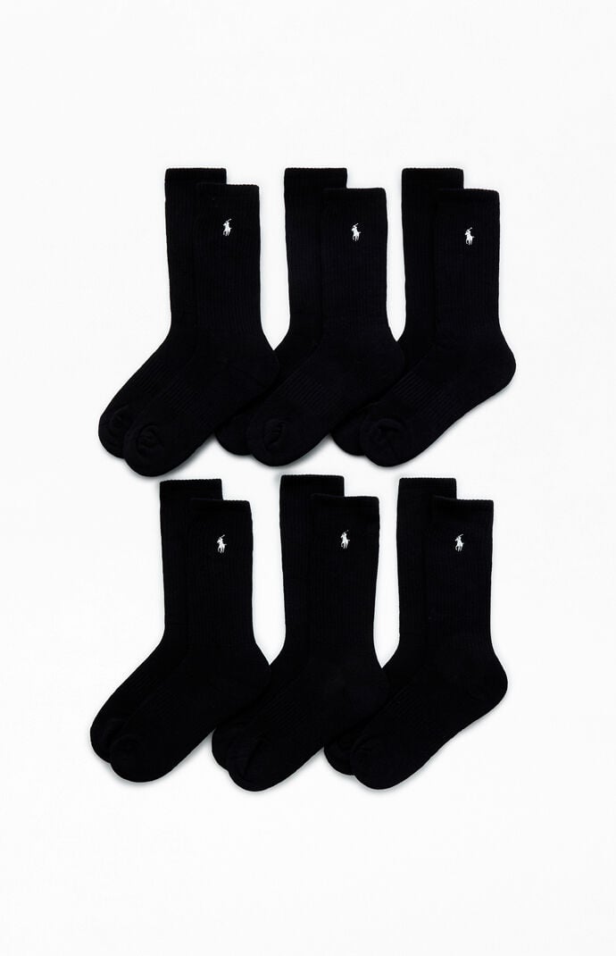Polo Ralph Lauren 6 Pack Casual Crew Socks