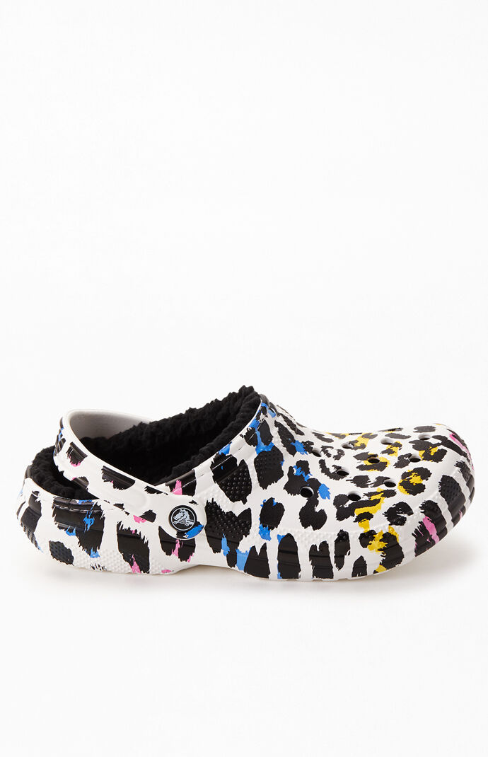 Classic Lined Animal Print Clogs
