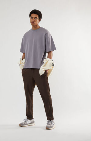 Gray Dive Fleece T-Shirt image number 2