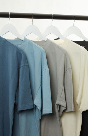 5 Pack Loch Boxy Fit T-Shirts image number 2