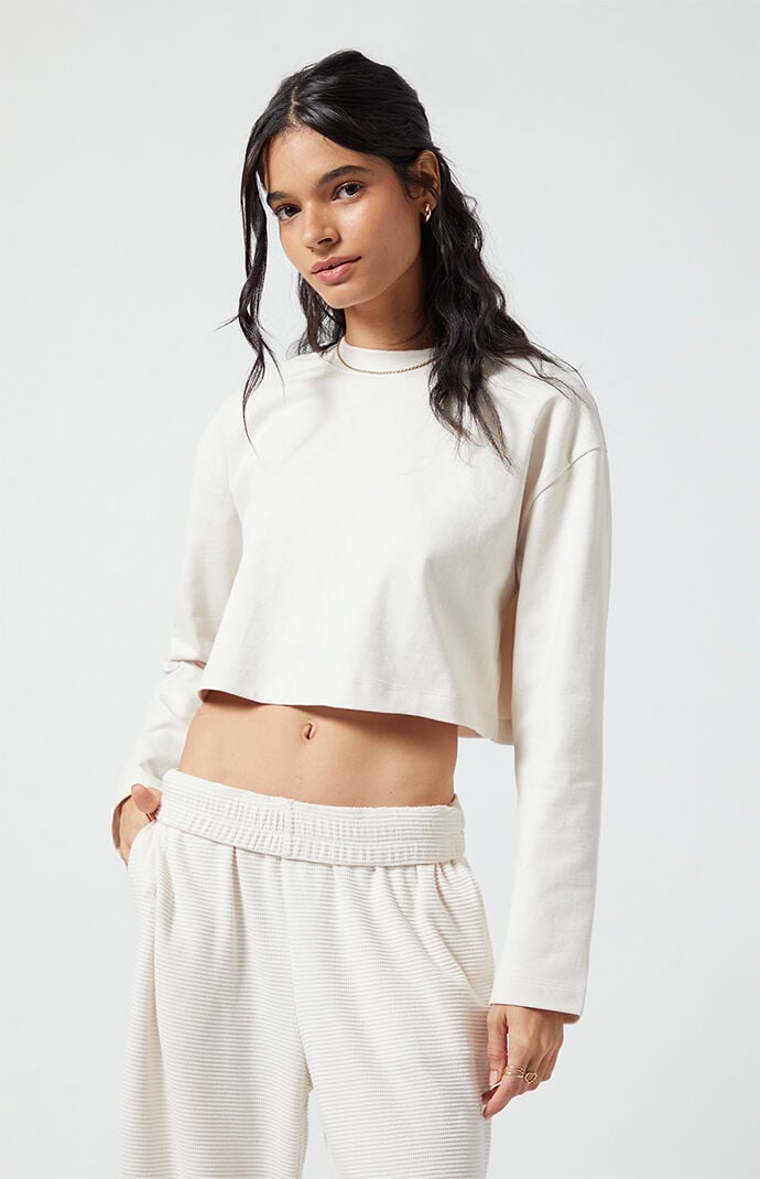 PAC 1980 Active Sedona Jersey A Team Long Sleeve Cropped T-Shirt