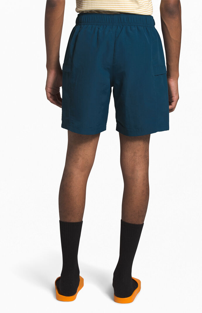 Navy Class V Belted Hybrid Shorts