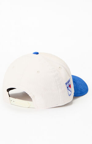 New York Rangers 9FORTY Corduroy Snapback Hat image number 2