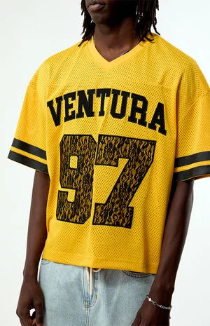 Lace Ventura Cropped Football Jersey image number 3