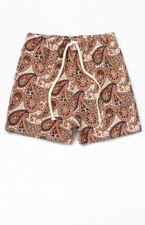 Paisley Tapestry Shorts image number 1