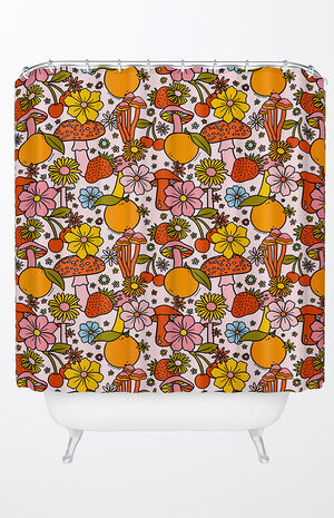 Doodle By Meg Summertime Shower Curtain image number 1