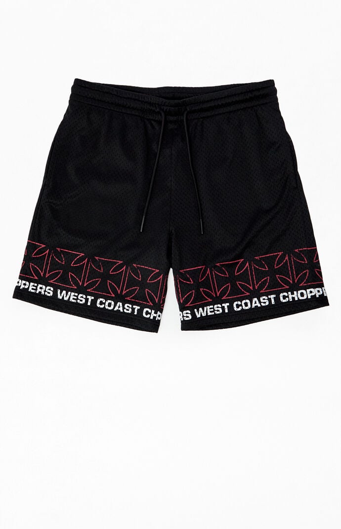 West Coast Choppers Wrapped Mesh Shorts
