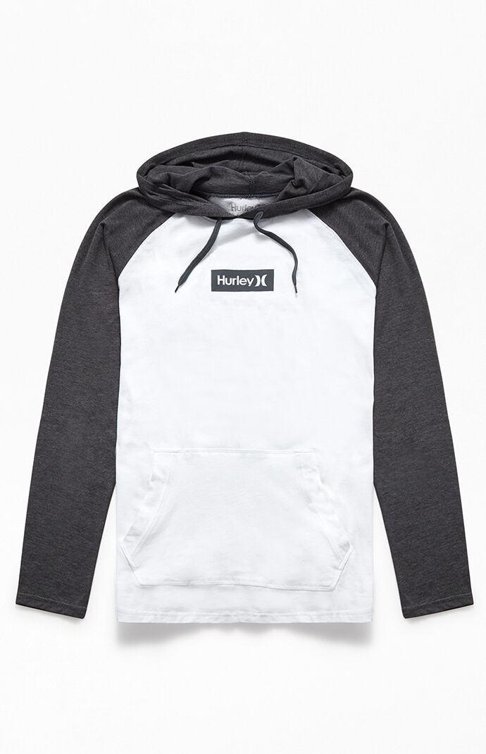 hurley hooded shirt