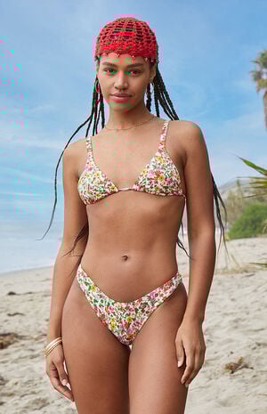 Floral Rae High Cut Bikini Bottom image number 3
