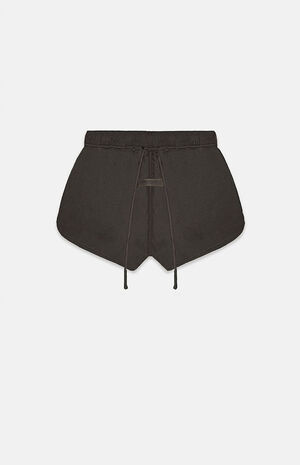 Women's Off Black Shorts image number 1