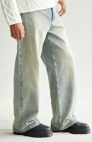 Pacsun Blake Extreme Baggy Jeans Light Blue Tinted | PacSun