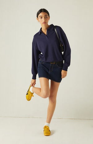 Wendy Long Sleeve Polo Top image number 1