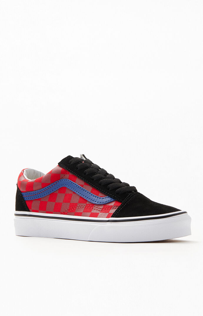Vans Red Blue OTW Rally Old Skool Shoes PacSun