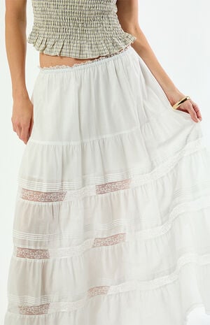 Elisse Lace Maxi Skirt image number 5