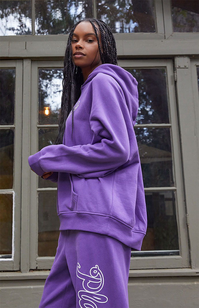 Pacsun purple on sale hoodie