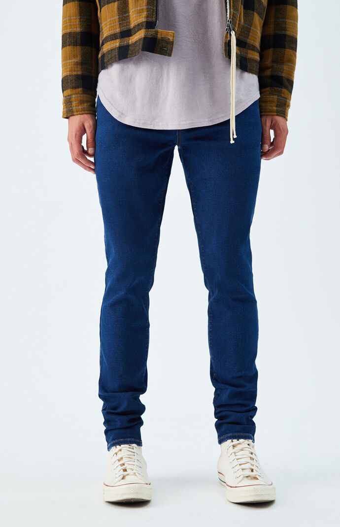 Dark Stacked Skinny Jeans