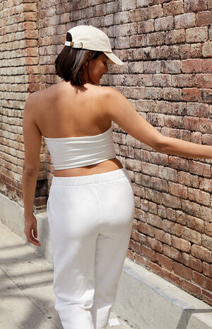 Off White Alexis Halter Top image number 4