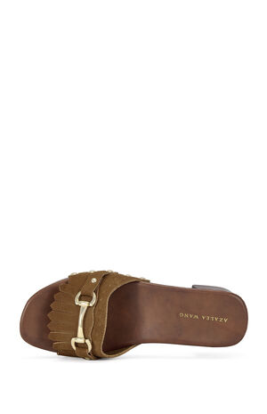 Women's Epsilon Brown Platform Sandals image number 4