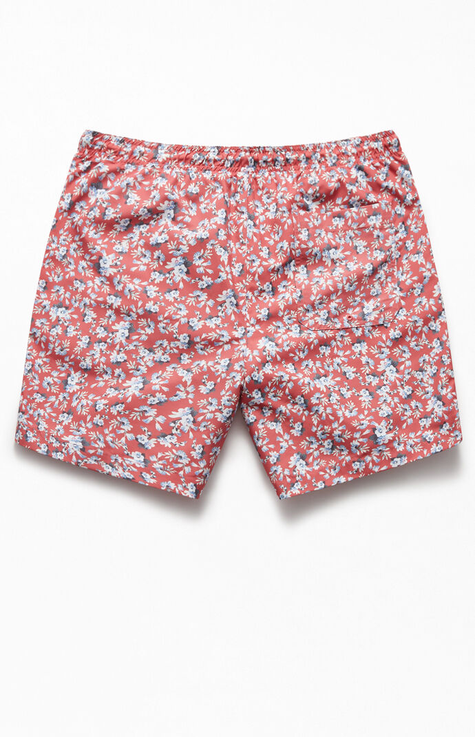 Ditsy Floral 17" Swim Trunks