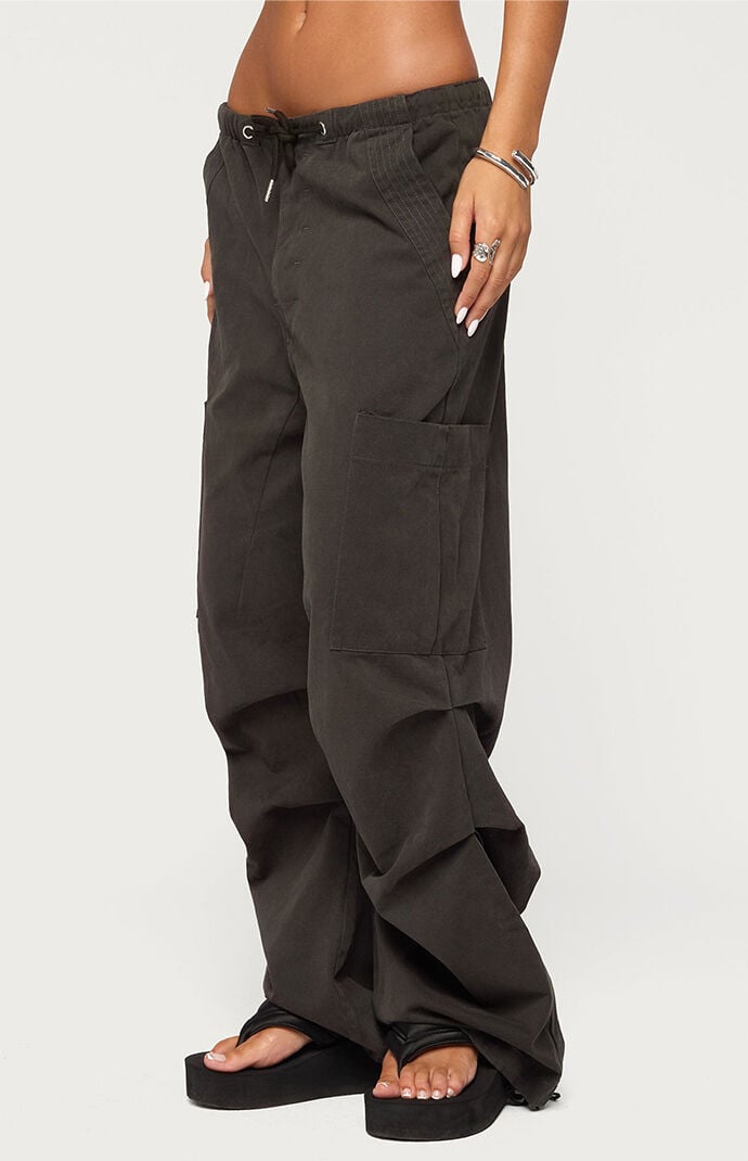 Edikted Emzi Baggy Cotton Cargo Pants | Pacsun