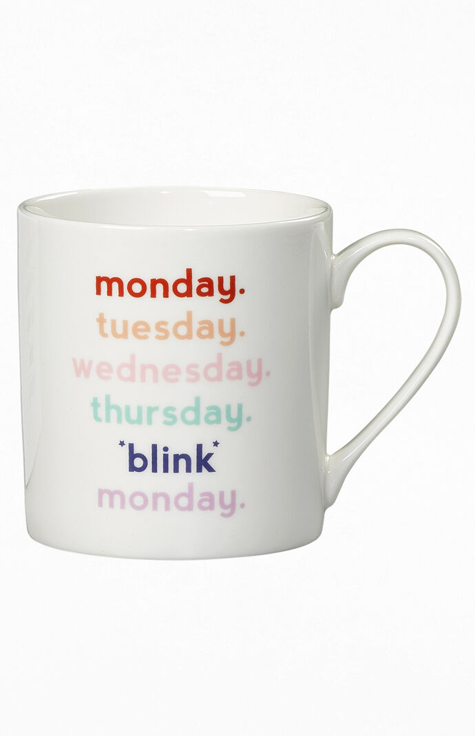 Monday Blink Ceramic Mug