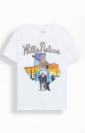 Willie Nelson On The Road Again T-Shirt image number 1