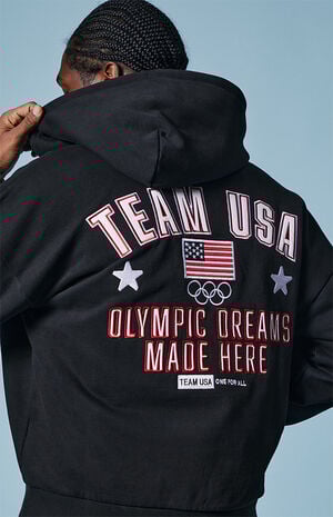 Milano Cortina Team USA One For All Full Zip Hoodie image number 3