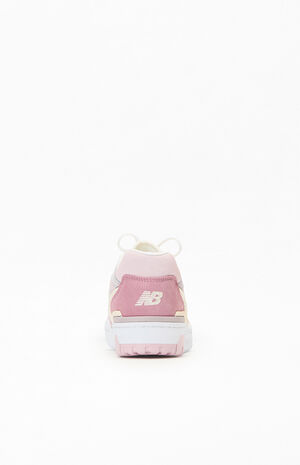 Pink & White 550 Sneakers image number 3