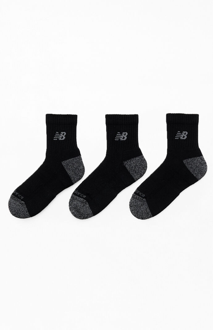 New Balance 3 Pack Active Quarter Socks