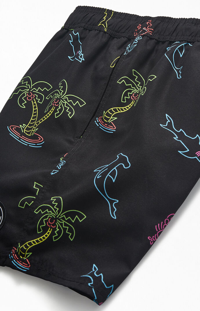 Lights Out 17" Swim Trunks