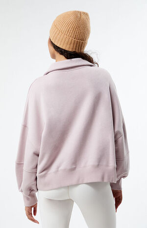 Margot Half Button Fleece Sweatshirt image number 3