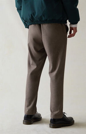 Wool Slim Trousers image number 4