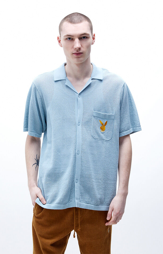 knit camp shirt