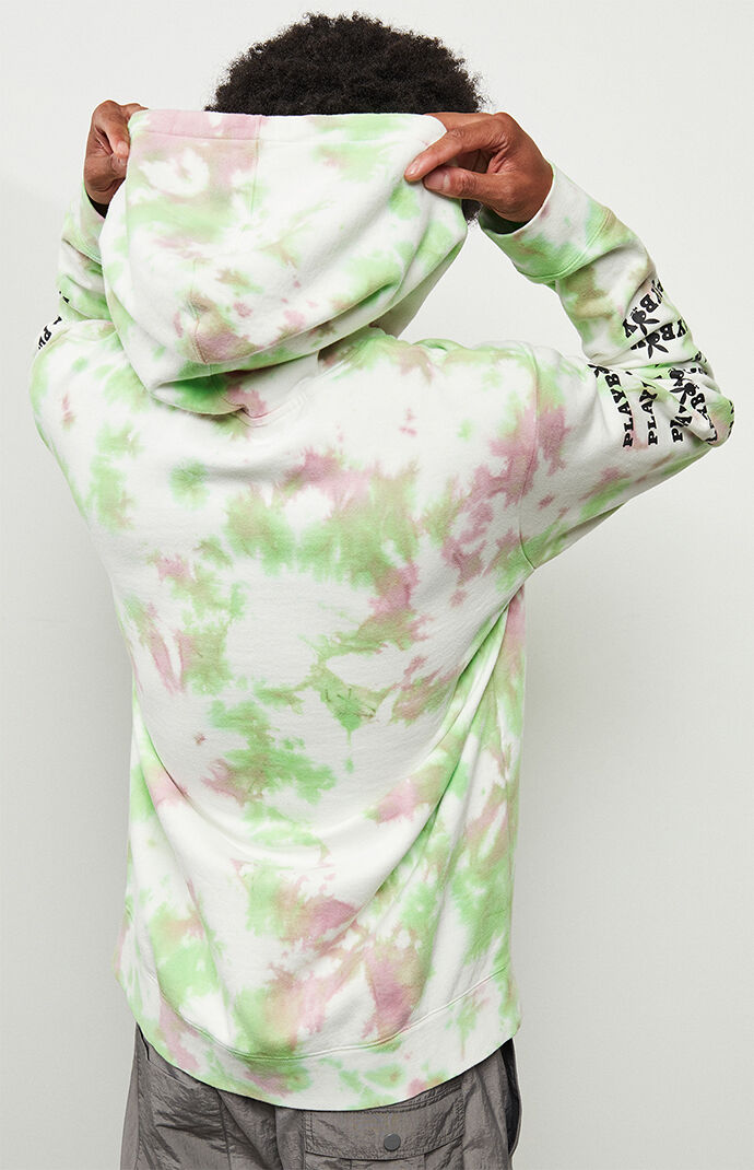 tie dye playboy hoodie