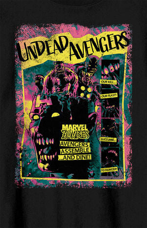 Marvel Universe Undead Avengers Crew Neck Sweatshirt image number 2