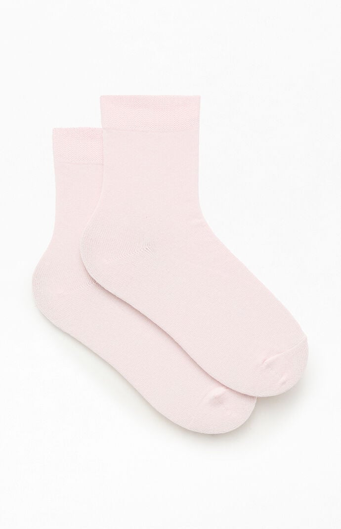 John Galt Pink Ankle Socks