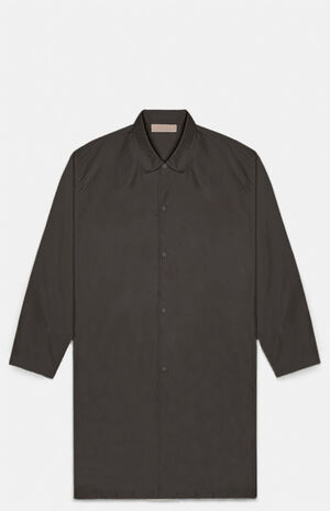 Off Black Long Coat image number 1