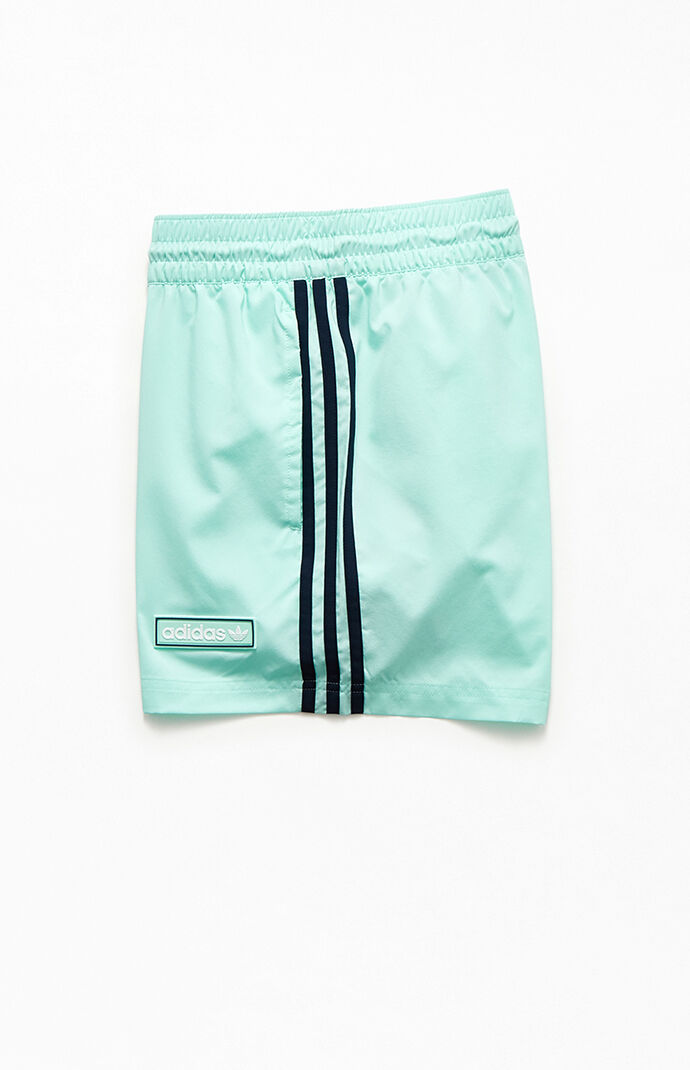 Green Badge Swim Trunks