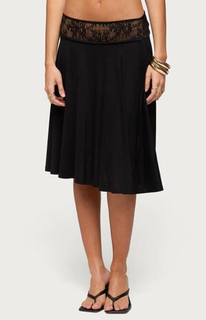 Winonah Crochet Midi Skirt image number 1