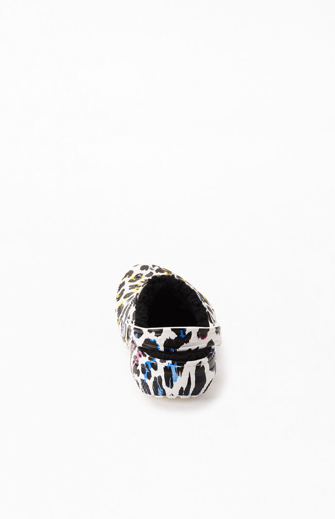 Classic Lined Animal Print Clogs