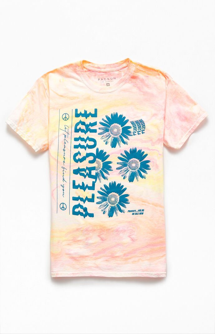 Tie-Dyed Pleasure Marble T-Shirt