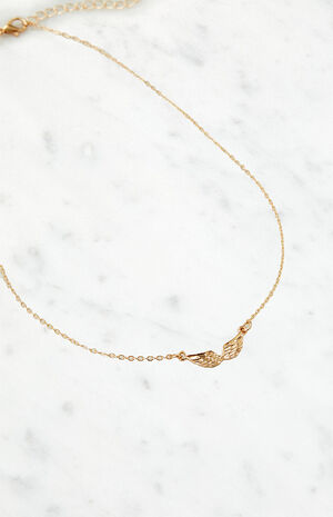 Wing Charm Necklace image number 2
