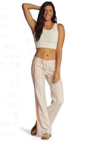 Oceanside 2 Stripe Flared Pants image number 1