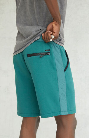 Nylon Volley Mixed Sweat Shorts Nylon Volley Mixed Sweat Shorts image number null