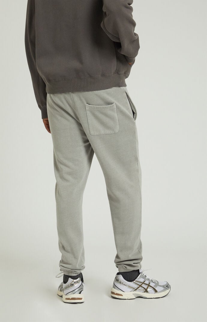 PacSun Light Gray Fleece Sweatpants PacSun