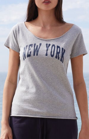 Silver Robyn New York Off-The-Shoulder Top image number 2