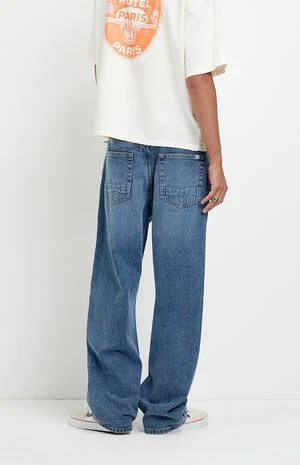 Dylan Baggy Jeans Medium Blue image number 4