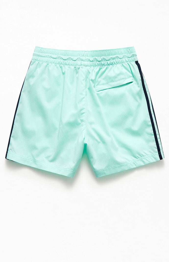 Green Badge Swim Trunks